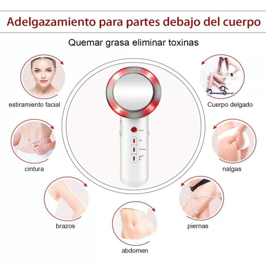 Miniatura 6 de Ultrasonido Infrarojo Masaje Corporal
